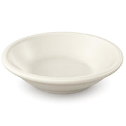 Glownary Stoneware Monkey Dish, 5 oz, Ivory American White, Round with Rolled Edge, Dishwasher Safe, 36 per Case, 4.75 Inch Diameter