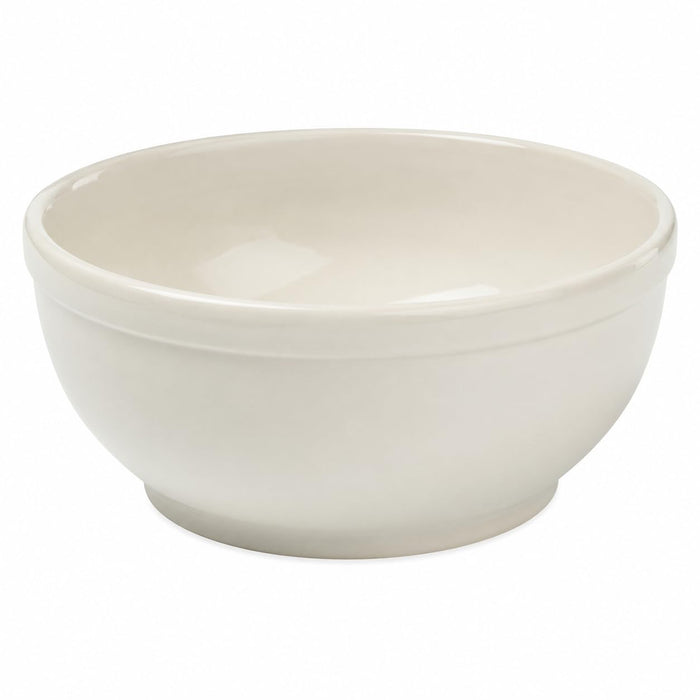 Glownary Stoneware Nappie Bowl, 13 oz, Ivory American White, Rolled Edge, Microwave and Oven Safe, Round, 5.625 x 2.5 Inch, 36/Case