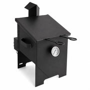 Glownary 4 Gallon Steel Liquid Propane Outdoor Deep Fryer, 90,000 BTU, Dual Baskets, Thermometer, Wind Guards, for Fish Fries, BBQ, Tailgating