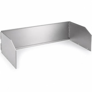 Glownary 48-Inch Stainless Steel Wind Guard for LPG48 Grills, 11.5 Inches Height, Outdoor Cooking Protection