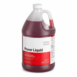 Glownary Professional Liquid Dish Machine Detergent, 1 Gallon Concentrated Formula, Commercial Grade, High or Low Temp, 4 Case Pack