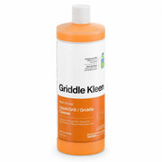 Glownary Griddle Kleen Liquid Grill and Griddle Cleaner, Orange, 32 oz, Ready-to-Use, Non-Flammable, EPA Safer Choice, 4 Pack
