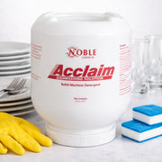 Glownary Acclaim Commercial Dish Machine Detergent, Solid Concentrated, 8 lb, High Temp, 4 per Case, Kosher Certified view 2