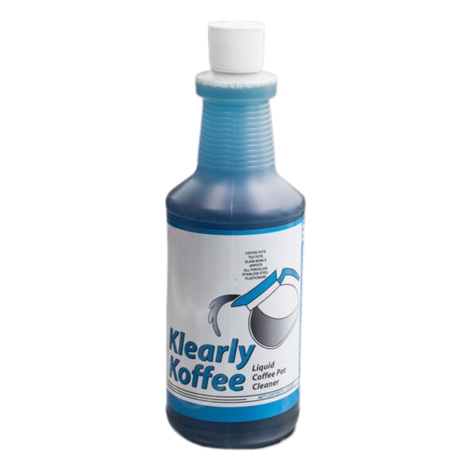 Glownary Klearly Koffee Concentrated Liquid Coffee Pot Cleaner, 32 oz, 1:1024 Dilution Ratio