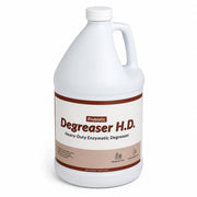 Glownary H.D. Concentrated Enzymatic Degreaser, 1 Gallon, Rain Fresh Scent, Neutral pH, Orange, 4 Pack