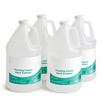 Golwnary Foaming Hand Sanitizer, 62% Alcohol, Ready-to-Use, 1 Gallon, Unscented, 4 Count