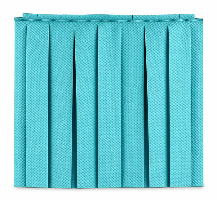 Glownary 4-Panel Dishwasher Curtain for Champion Dishwasher, 24" x 20 1/4", Blue, Water Splash Reduction