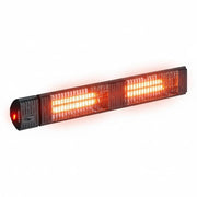 3000W Electric Infrared Heater, 240V Hardwired, Black – Carbon Fiber Heating Element, IP54 Rated, Wall or Ceiling Mount, Remote & 24-Hour Timer, Indoor/Outdoor