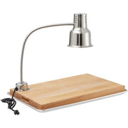 24″ Stainless Steel Carving Station Kit with 250W Heat Lamp, Cutting Board, Drip Pan & Mounting Hardware – Commercial Food Warming Station for Catering, Hotels & Restaurants – 120V view 7