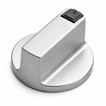 Glownary Metal Timer and Temperature Knob, 1 5/8 Inch Diameter, 7/8 Inch Height, Replacement Part for Select Equipment