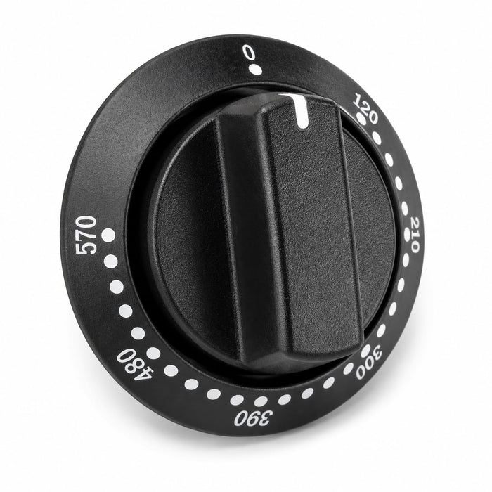 Glownary Temperature Control Knob, 1 1/2 Inch Diameter, 7/8 Inch Height, Replacement Part for Avantco and Carnival King Equipment