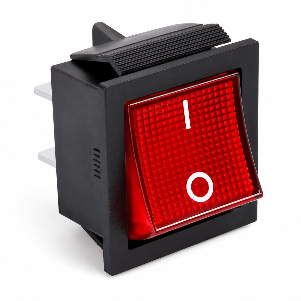 Glownary Replacement On/Off Switch for PM30R, PM50R, PM50NR, PMW17R Popcorn Poppers and CCM28 Cotton Candy Machines, Red Button, 1x1.25x1.38 Inch
