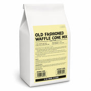 Glownary Old Fashioned Waffle Cone Mix, 5 lb. Bag, 6/Case, Plain Flavor, Made in America