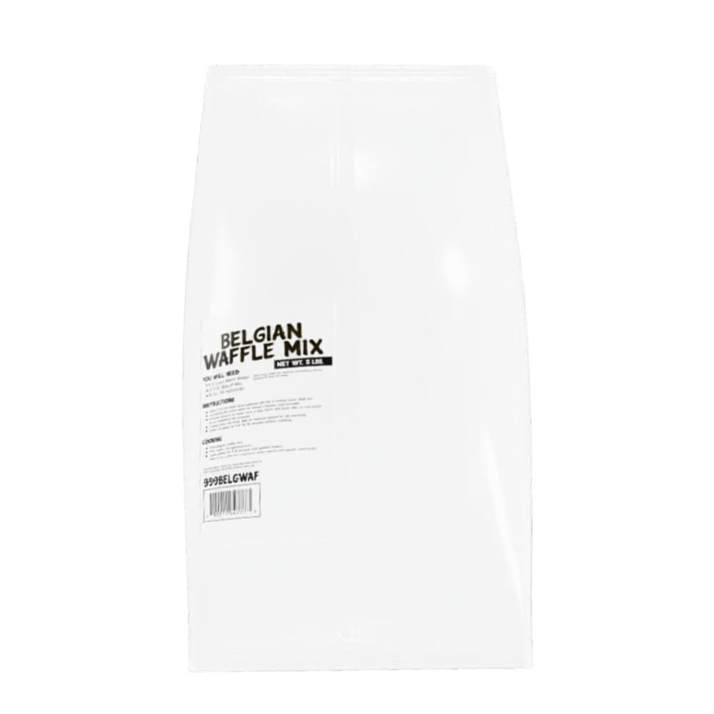 Glownary Belgian Waffle Mix, Classic Flavor, 5 lb., Made in America