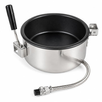 Glownary 8 oz. Popcorn Kettle Replacement, Old Style, Non-ETL, for Carnival King Royalty Series Poppers