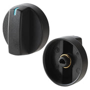 Glownary Temperature Control Knob, 1 1/2 Inch Diameter, 7/8 Inch Height, Replacement Part for Avantco, Carnival King, Galaxy Equipment