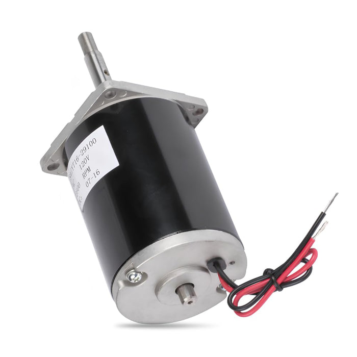 Glownary Replacement Motor for Cotton Candy Machine, 2500 RPM, 120V, 8 Inch Length, 3.25 Inch Diameter