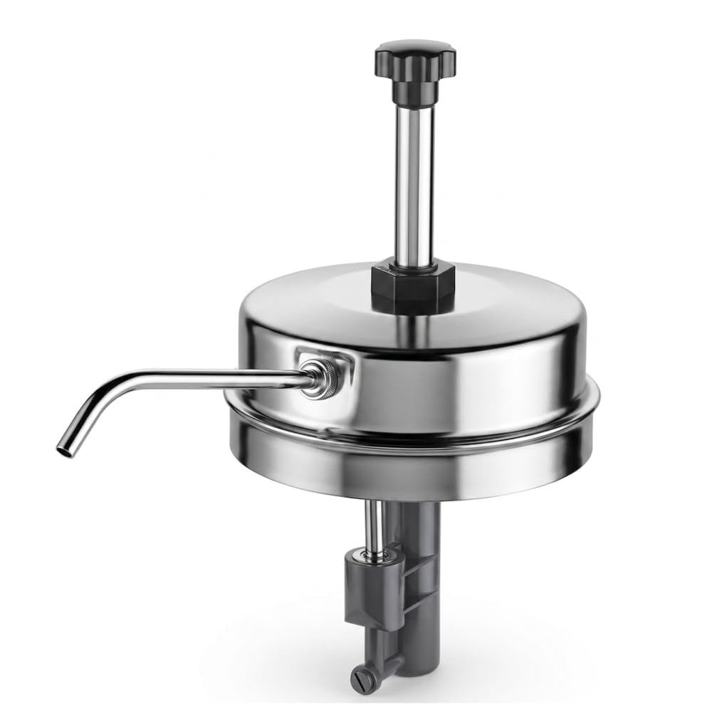 Glownary 382PW35 Warmer Pump Assembly, 3.5 Qt, for Hot Fudge, Nacho Cheese, Chili, Gravy