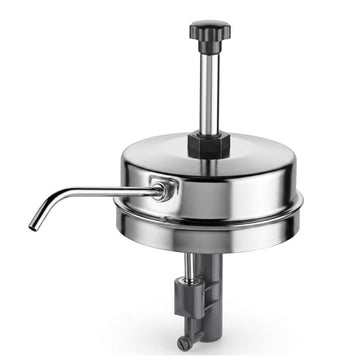Glownary 382PW35 Warmer Pump Assembly, 3.5 Qt, for Hot Fudge, Nacho Cheese, Chili, Gravy