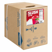 Glownary Cherry Slushy Syrup, 5 Gallon Bag in Box, 5:1 Concentrate, Gluten-Free, Made in America