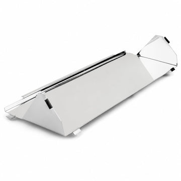 Glownary Bottom Panel Door for Popcorn Popper, Stainless Steel, 18x7x3.125 Inch, Replacement Part