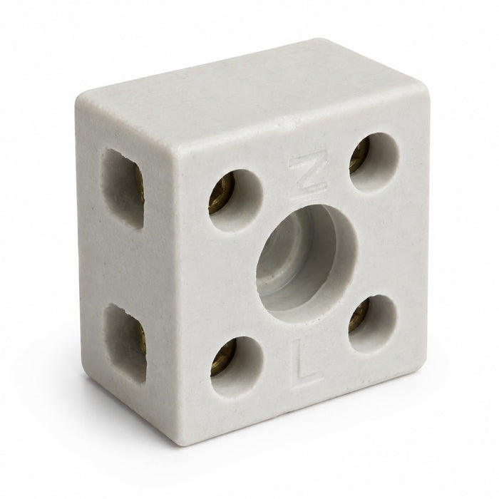 Glownary Terminal Block, 110 Volts, 1x15/16x5/8 Inch, Electronic Parts, for Avantco Equipment and Carnival King