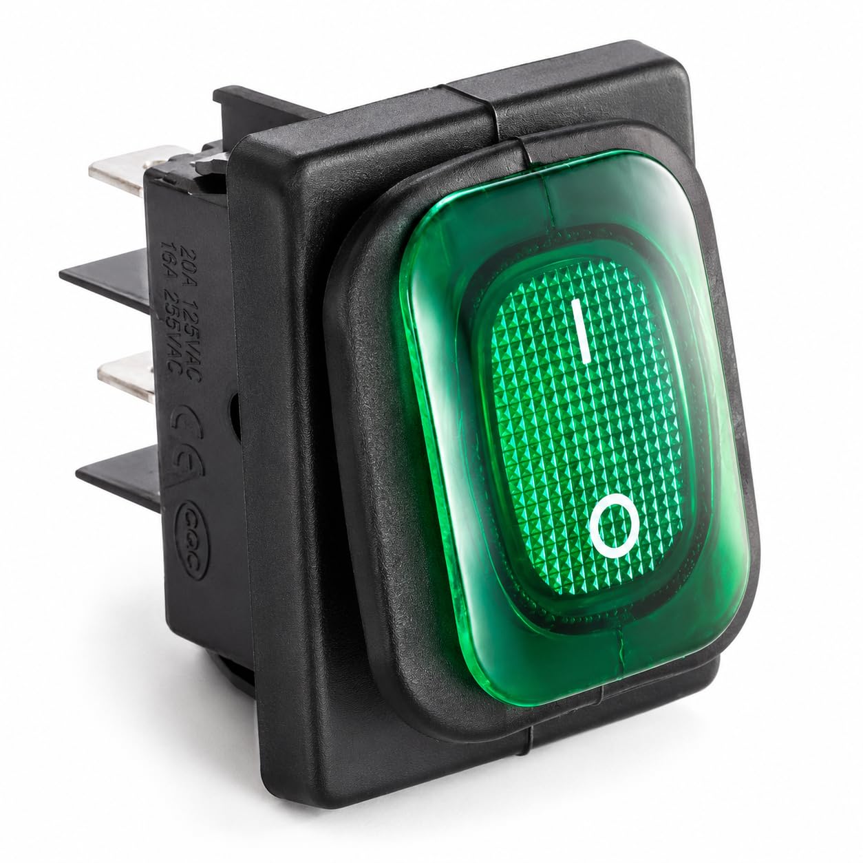 Glownary Power Switch, Rocker Switch, Electronic Parts, Direct Replacement for Toaster and Fryer