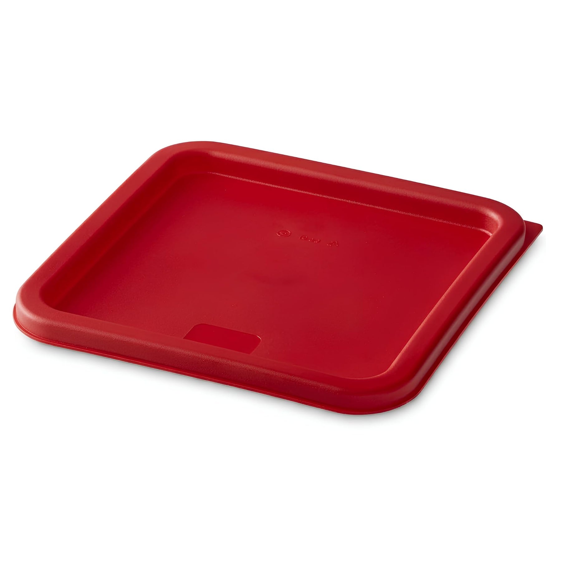 Glownary 8 Qt. Red Lid for Slushy Mix Fill Container, Polyethylene, Dishwasher Safe