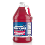 Glownary Strawberry Snow Cone Syrup, 1 Gallon, 4 Pack Case, Berry Flavor, Made in America