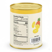Glownary Sliced Pineapple Rings in Natural Juice, #10 Can, 106 oz, 6 Pack Case, Kosher view 2