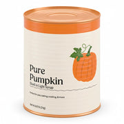Glownary 100% Pure Canned Pumpkin, #10 Can, 6.5 lb, 6 Pack Case, Natural Pie Filling