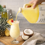 Glownary Pina Colada Slushy Concentrate, 5:1 Dilution Ratio, 1 Gallon, Non-Carbonated, 4 Pack view 2