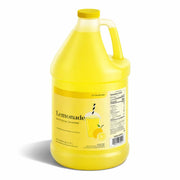 Glownary Lemonade Slushy Concentrate, 5:1 Dilution Ratio, 1 Gallon, Non-Carbonated, Kosher, 4 Pack Case