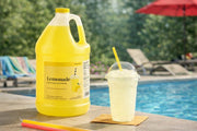 Glownary Lemonade Slushy Concentrate, 5:1 Dilution Ratio, 1 Gallon, Non-Carbonated, Kosher, 4 Pack Case view 2