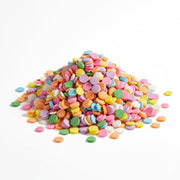 Glownary Pastel Confetti Sequin Sprinkles, 7 lb, Assorted Colors, Round Shape, Gluten-Free, Kosher, Vegetarian