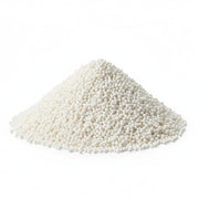 Glownary White Nonpareils, 25 lb., Round, Kosher, Gluten-Free, Dairy-Free, Vegetarian, Bulk