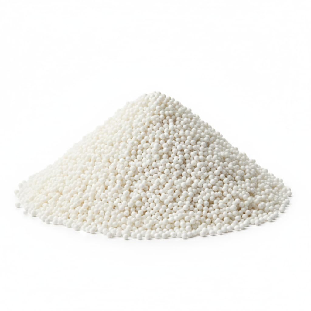 Glownary White Nonpareils, 25 lb., Round, Kosher, Gluten-Free, Dairy-Free, Vegetarian, Bulk