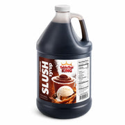 Slushy Mix Concentrate 1 Gallon – 5:1 Frozen Drink Syrup for Slushie, Granita & Snow Cone Machines – High Yield (48 Servings) – Gluten Free – Commercial Beverage Mix – Made in USA (4/Case, Root Beer)