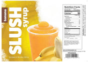 Slushy Mix Concentrate 1 Gallon – 5:1 Frozen Drink Syrup for Slushie, Granita & Snow Cone Machines – High Yield (48 Servings) – Gluten Free – Commercial Beverage Mix – Made in USA (4/Case, Banana) view 3