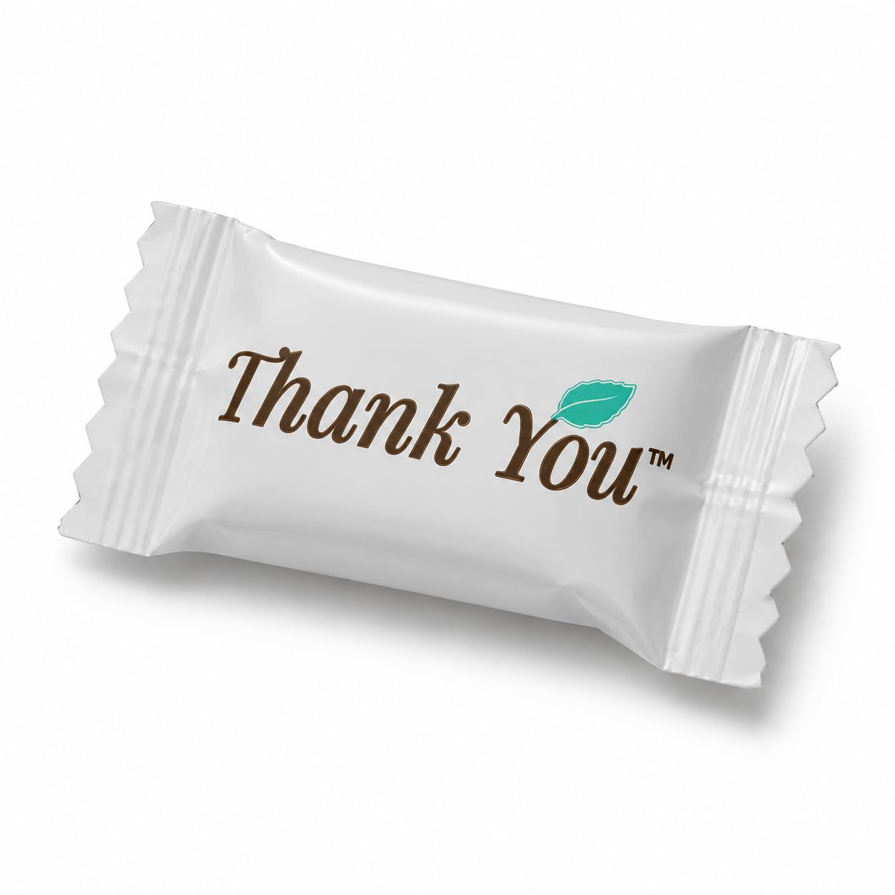 Thank You Individually Wrapped Buttermints – 1,000/Case | Refreshing Soft Mint Candy