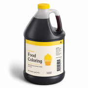 Food Coloring, Liquid, Water-Soluble, Flavorless, Kosher, 1 Gallon (Egg Yellow, 4/Case)