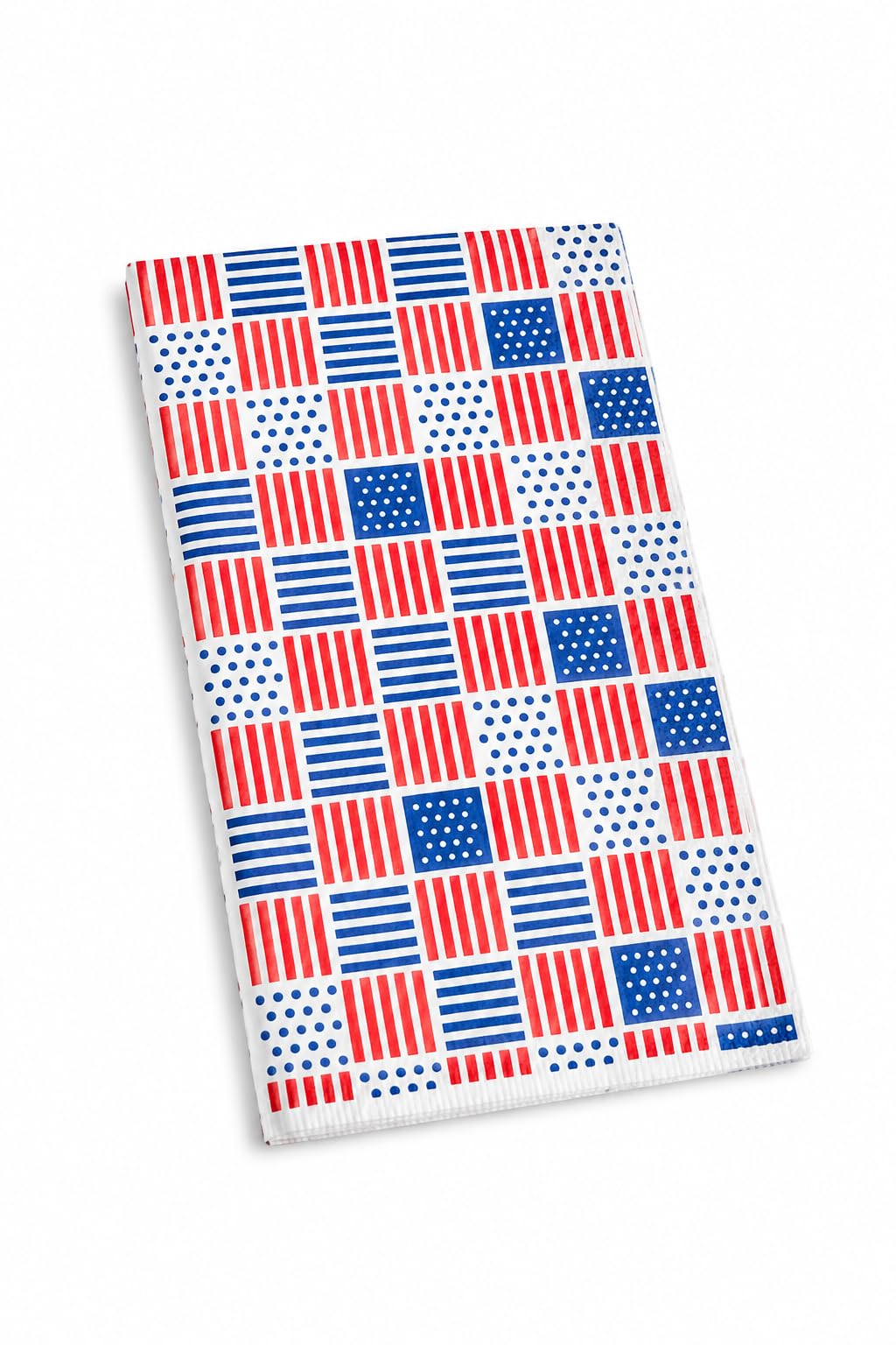 2-Ply Paper Cocktail Napkin, Beverage Napkin, 1000 Count per Case (Patriotic, Dinner Napkin)