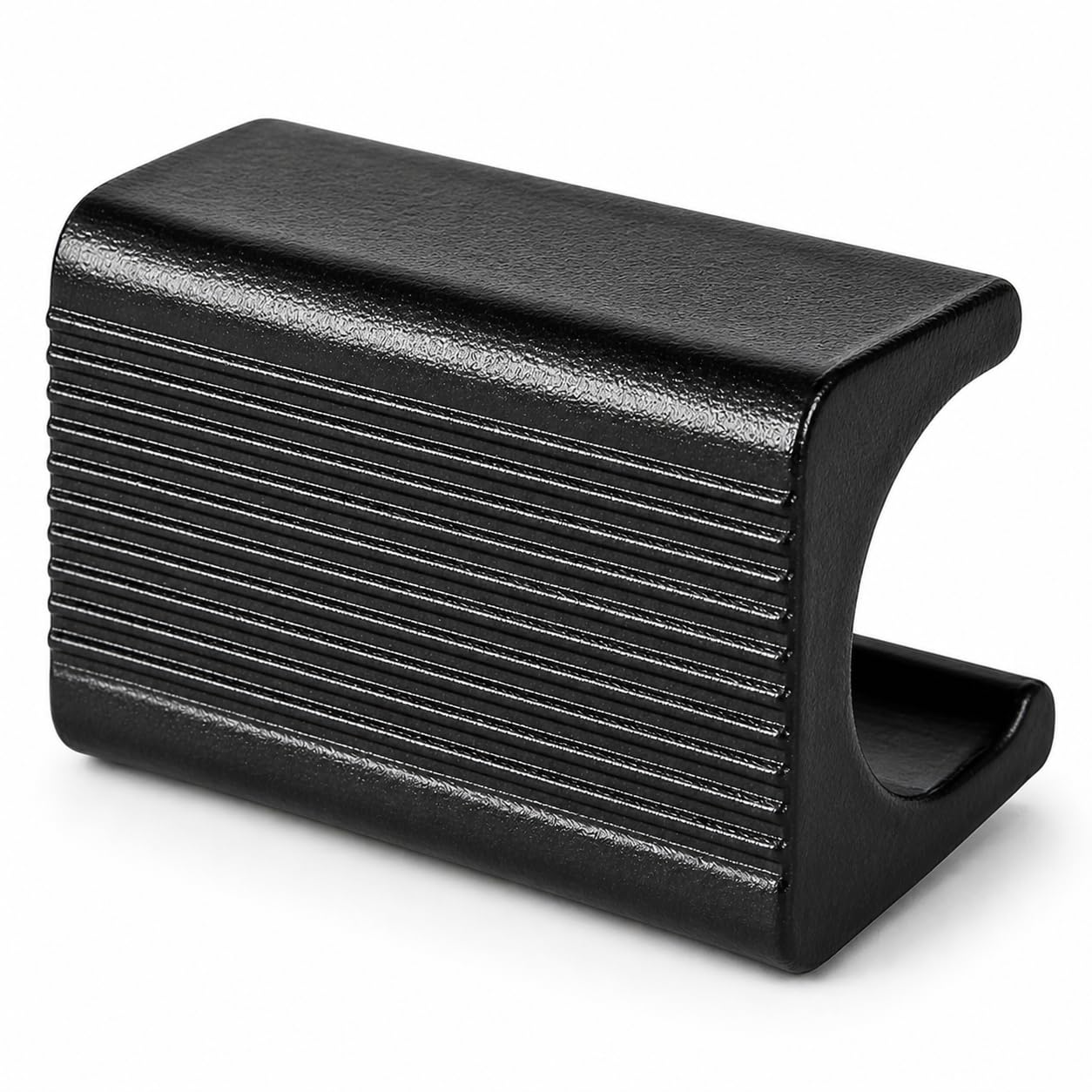 Replacement Bumper for Tables, Barstools, and Chairs, Black, 1 Inch, Pack of 4, Prevents Dings and Dents