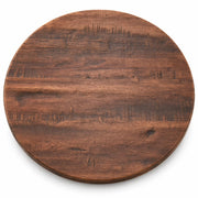 Glownary Excalibur Round Table Top, 36 Inch, Walnut Finish, Laminate, UV-Resistant, Indoor and Outdoor Use, Seats 3-4