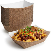 Glownary 6 oz. Cornerstone Paper Food Tray, 1,000/Case