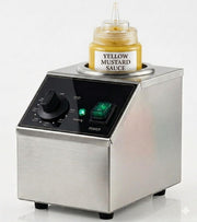 Glownary Single 32 oz Sauce Bottle Warmer with 6 Squeeze Bottles