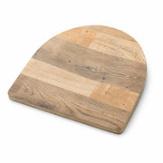 Glownary Wood Replacement Seat for Metal Frame Dining Chairs and Bar Stools, 16.5 x 16.5 cm (Driftwood, Seat for Metal Frame)