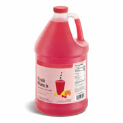 Slushy Mix Concentrate 1 Gallon – 5:1 Frozen Drink Syrup for Slushie, Granita & Snow Cone Machines – High Yield (48 Servings) – Gluten Free – Commercial Beverage Mix – Made in USA (4/Case, Fruit Punch)