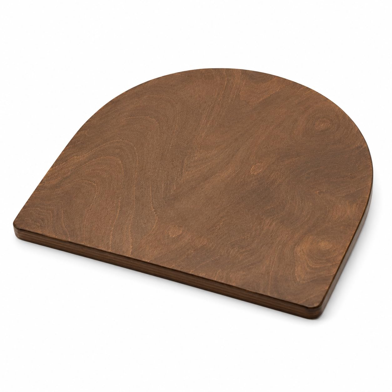 Glownary Wood Replacement Seat for Metal Frame Dining Chairs and Bar Stools, 16.5 x 16.5 cm (Vintage, Seat for Metal Frame)