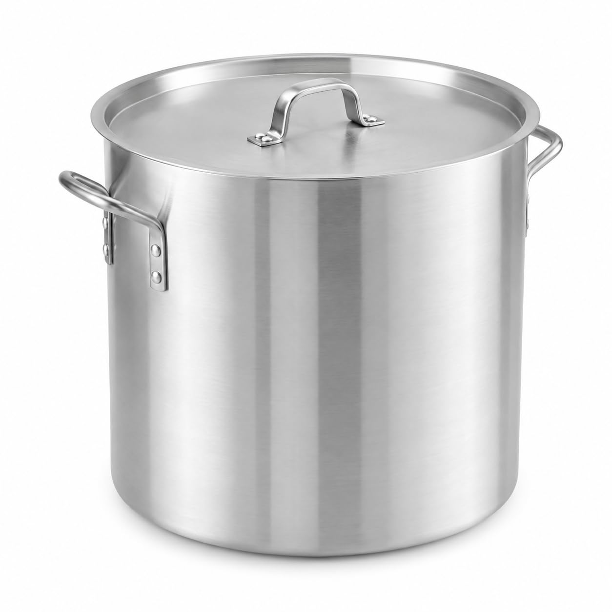Glownary 40 Qt. Heavy Weight Aluminum Stock Pot with Cover